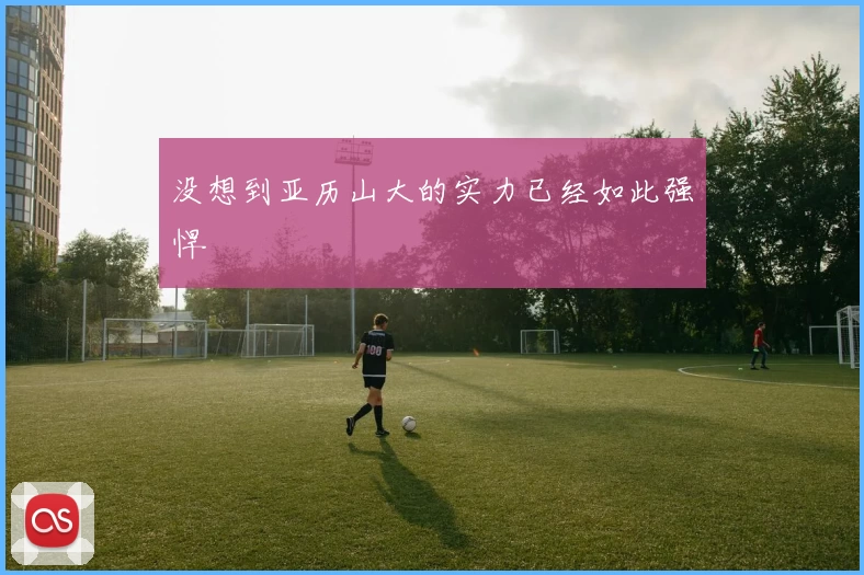 没想到亚历山大的实力已经如此强悍