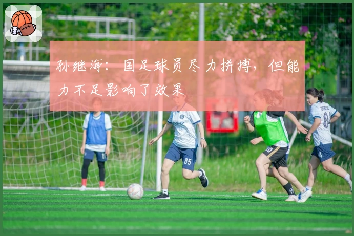 孙继海：国足球员尽力拼搏，但能力不足影响了效果